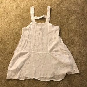 Super light beach cover up dress with pockets!